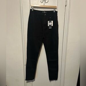 Boohoo Tall Frayed Skinny Jeans